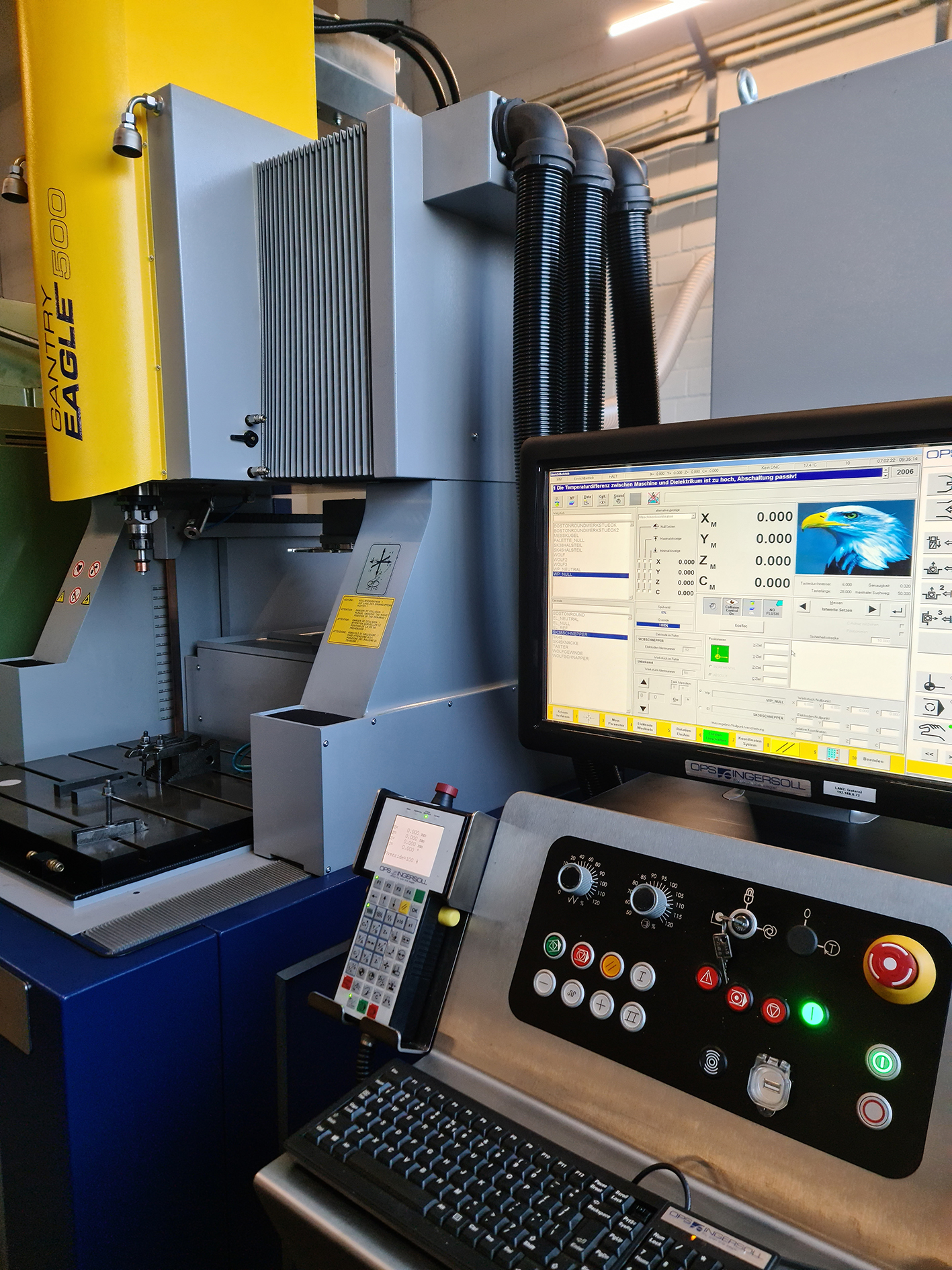 Gantry Eagle CNC Senkerodiermaschine